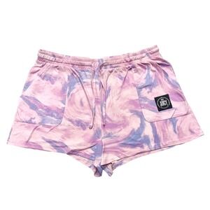 Juicy Couture Tie Dye PJ Shorts‎ Women's Size L Pink Purple Elastic
Comfy